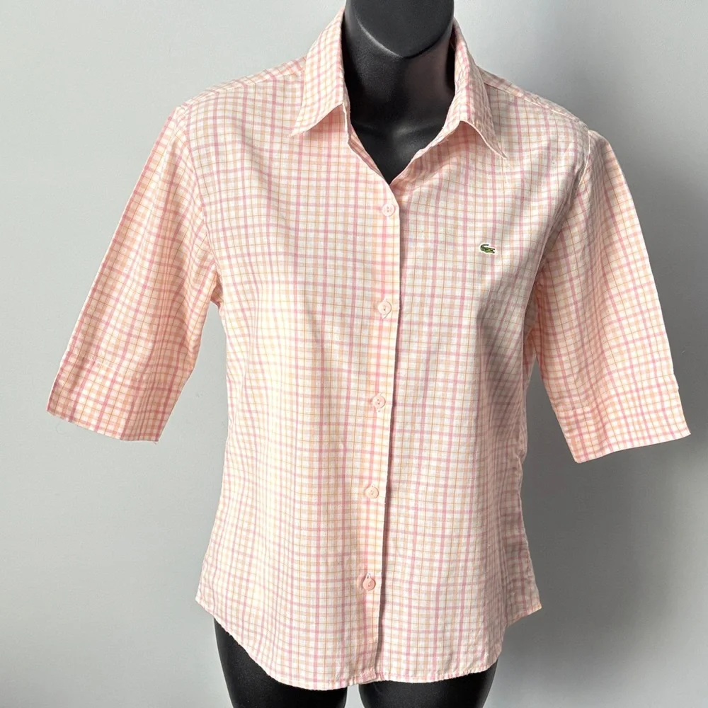 Lacoste (Vintage) Plaid Shirt - Picture 6 of 8
